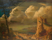 Картина "mythological landscape" художника "яковлев александр"