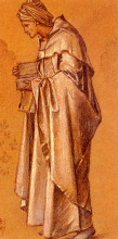 Репродукция картины "мельхиор (картина 1)" художника "бёрн-джонс эдвард"