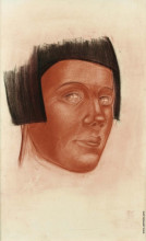 Картина "woman portrait" художника "яковлев александр"