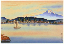 Картина "view of fuji from izumo" художника "ямамура тоёнари"