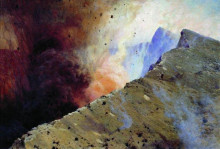 Картина "eruption of volcano" художника "ярошенко николай"