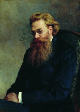 Репродукция картины "portrait of alexander gerd" художника "ярошенко николай"