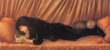 Картина "портрет кэти льюис" художника "бёрн-джонс эдвард"