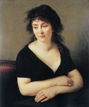 Копия картины "portrait of madame bruyere" художника "грос энтони-джин"