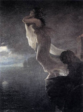 Картина "sappho at leucate" художника "грос энтони-джин"