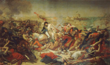 Картина "battle of aboukir, july 25, 1799" художника "грос энтони-джин"