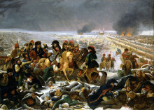 Копия картины "battle of eylau, february 9, 1807" художника "грос энтони-джин"