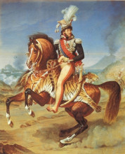 Картина "equestrian portrait of joachim murat" художника "грос энтони-джин"
