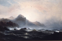 Копия картины "seascape" художника "хамильтон джеймс"