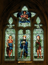 Копия картины "окно уильяма скотта люса" художника "бёрн-джонс эдвард"