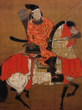 Картина "ashikaga yoshihisa" художника "кано масанобу"