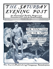 Копия картины "&quot;the young man and the world&quot; saturday evening post cover" художника "лейендекер франк хавьер"