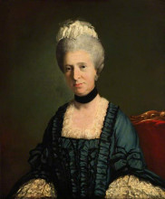 Копия картины "henrietta shelley (1731–1809), countess of onslow" художника "рассэл джон"