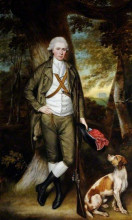 Репродукция картины "joshua walker (1750–1815), of clifton house" художника "рассэл джон"
