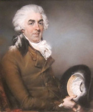 Картина "portrait of george de ligne gregory" художника "рассэл джон"
