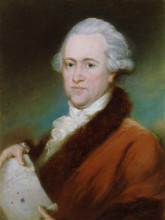 Репродукция картины "sir william herschel (1738–1822)" художника "рассэл джон"