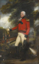 Репродукция картины "lieutenant colonel thomas lloyd (1751–1828), colonel of the leeds volunteers" художника "рассэл джон"