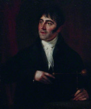 Репродукция картины "george birkbeck (1776–1841)" художника "рассэл джон"