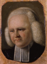 Картина "portrait of george whitefield" художника "рассэл джон"