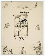 Картина "study for the publication &quot;die bilderbogen&quot;" художника "шнуг лео"