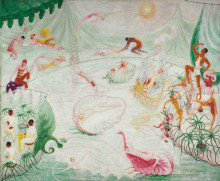 Картина "natatorium undine" художника "стеттхеймер флорин"