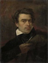 Картина "self portrait" художника "ван ханселари питер"