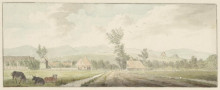 Копия картины "view of the kleverlaan, haarlem" художника "ван норди корнелис"