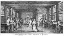 Картина "type-foundry of johan ensched&#233;, haarlem" художника "ван норди корнелис"