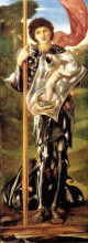 Копия картины "святой георгий" художника "бёрн-джонс эдвард"