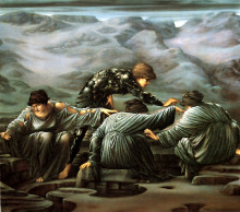 Копия картины "персей и грайи" художника "бёрн-джонс эдвард"