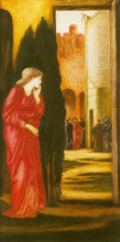 Копия картины "даная и медная башня" художника "бёрн-джонс эдвард"