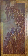 Копия картины "падение люцифера" художника "бёрн-джонс эдвард"