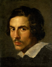 Репродукция картины "автопортрет в юном возрасте" художника "бернини джан лоренцо"