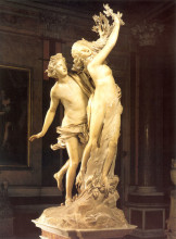 Копия картины "аполлон и дафна" художника "бернини джан лоренцо"