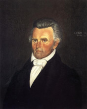 Копия картины "dr. john sappington" художника "бингем джордж калеб"