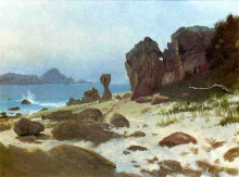 Копия картины "bay of monterey" художника "бирштадт альберт"