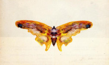 Копия картины "butterfly" художника "бирштадт альберт"