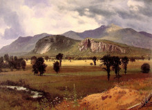 Копия картины "moat mountain intervale, new hampshire" художника "бирштадт альберт"