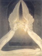 Картина "христос во гробе" художника "блейк уильям"