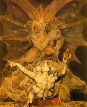 Картина "число зверя 666" художника "блейк уильям"
