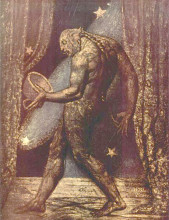 Репродукция картины "призрак ничтожества" художника "блейк уильям"