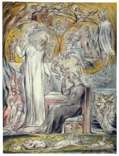 Копия картины "дух платона" художника "блейк уильям"