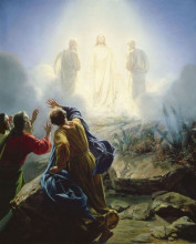 Картина "transfiguration of jesus" художника "блох карл"